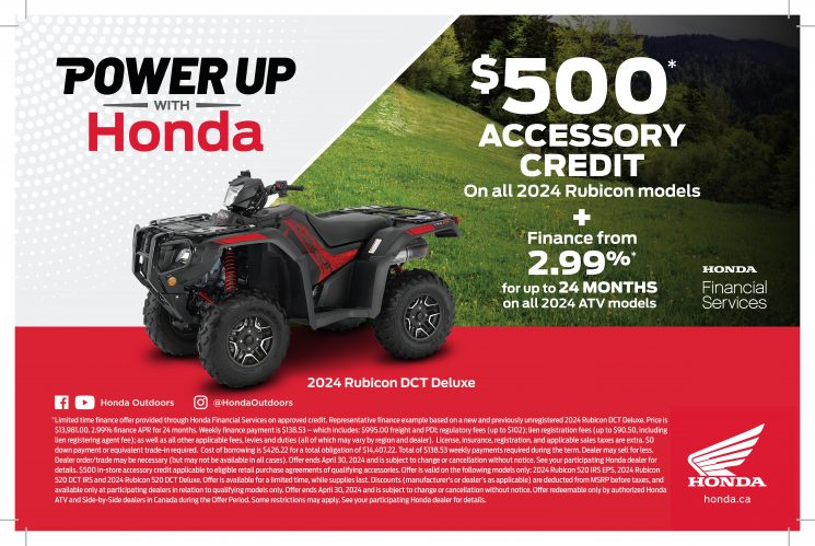 POWER UP WITH HONDA – 2024 RUBICONS